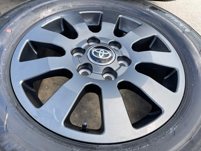18" Toyota Land Cruiser OEM TRD wheels rims 95952 Tundra Sequoia MICHELIN NEW