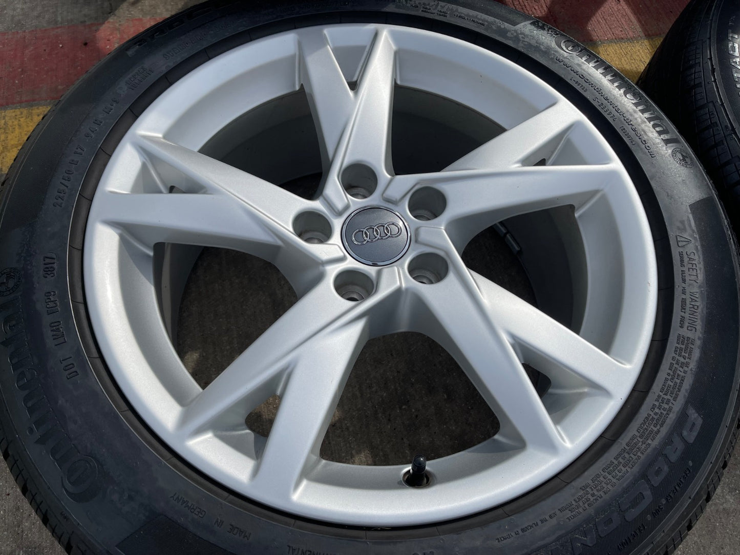 17" Audi A4 OEM 5829 wheels rims A3 A5 A6 tires 2020 2021 2022 2023 2024 2025