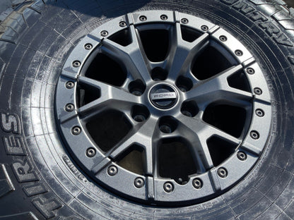 17" Ford F-150 Raptor R OEM BEADLOCK 10460 rims wheels 37" tires SET TOYO