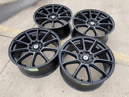 18" 18x8 Enkei Control wheels rims Toyota Camry Avalon Corolla SET 5x100 5x114.3