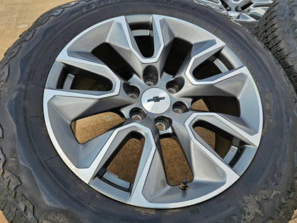 20" Chevy Silverado 1500 Tahoe Suburban OEM 5915 5916 wheels rims DUELER A/T