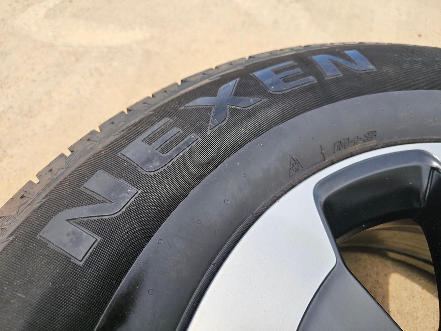 18" Dodge Ram 1500 Rebel Black OEM wheel rim 2671 tire single NEXEN