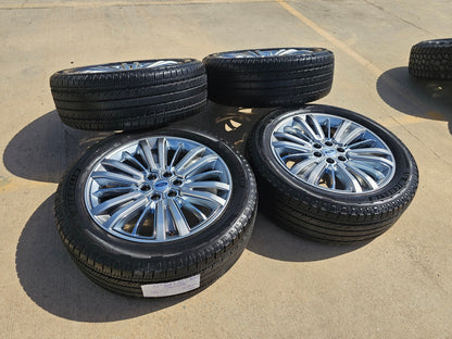 22" Ford F-150 LIMITED OEM rims wheels 10622 SET Expedition 2025 2026 MICHELIN