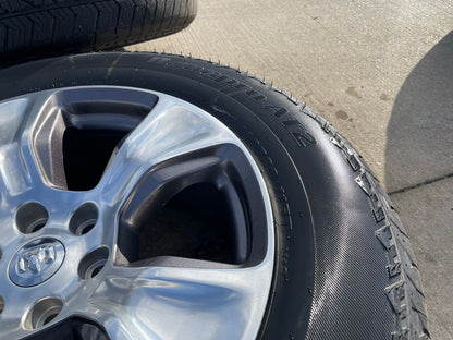 20" Dodge Ram 1500 OEM Laramie wheels rims 2674 tires 2022 2023 2024 2025 NEW