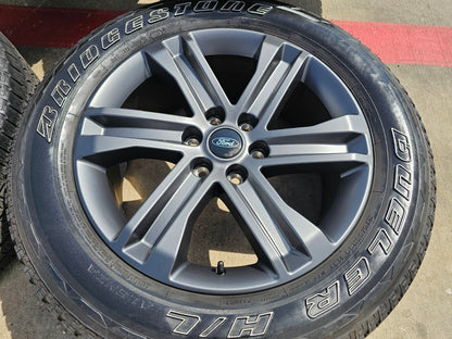 20" Ford F-150 FX-4 PLATINUM OEM rims wheels 10344 Expedition BRIDGESTONE SET