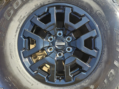 17" Ford F-150 Raptor Bronco OEM 10461 rims wheels SET 2025 2026 2027 BFG NEW