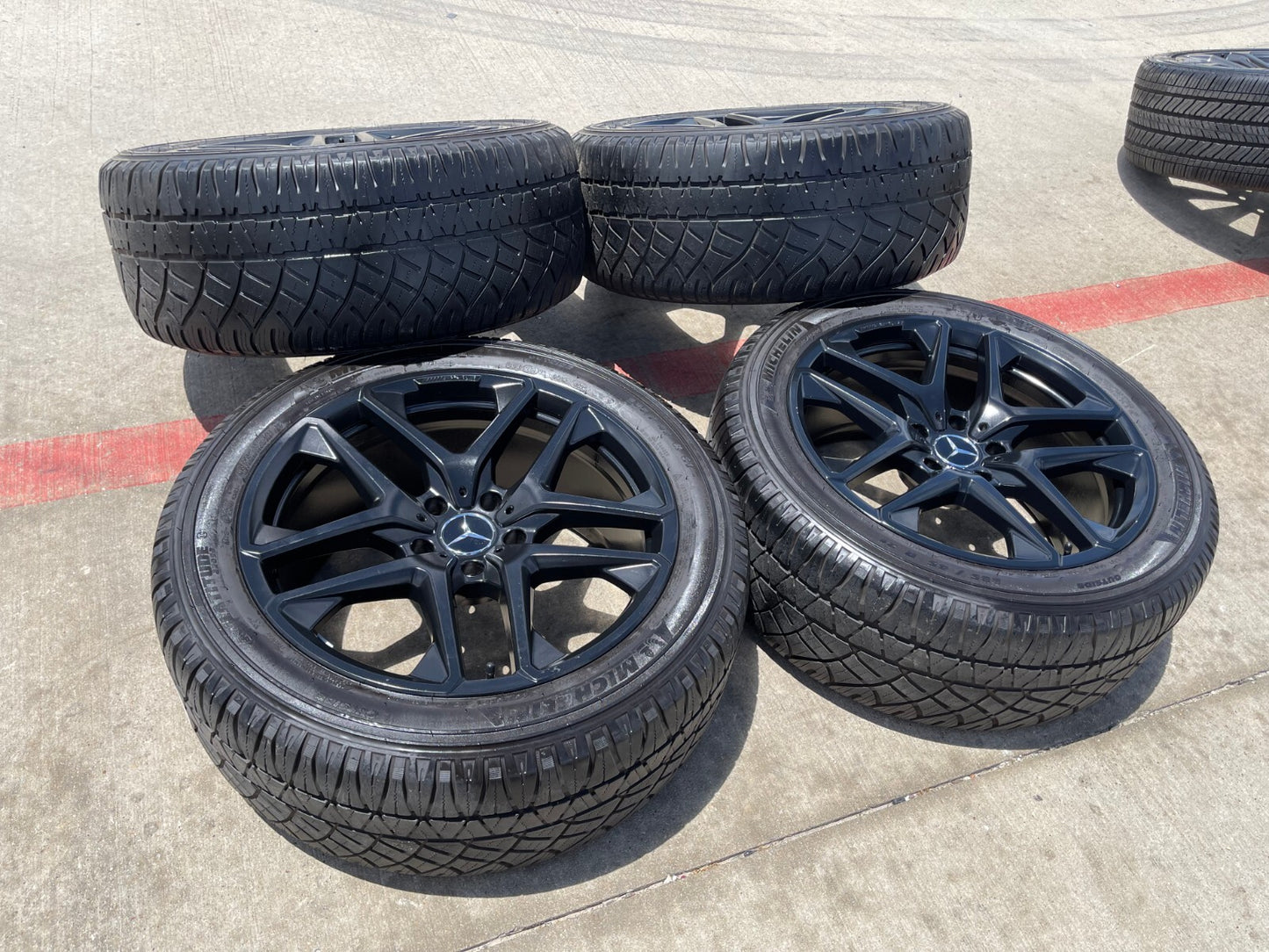 21" Mercedes G Wagon G63 AMG OEM wheels rims 2021 2022 2023 2024 2025 MICHELIN