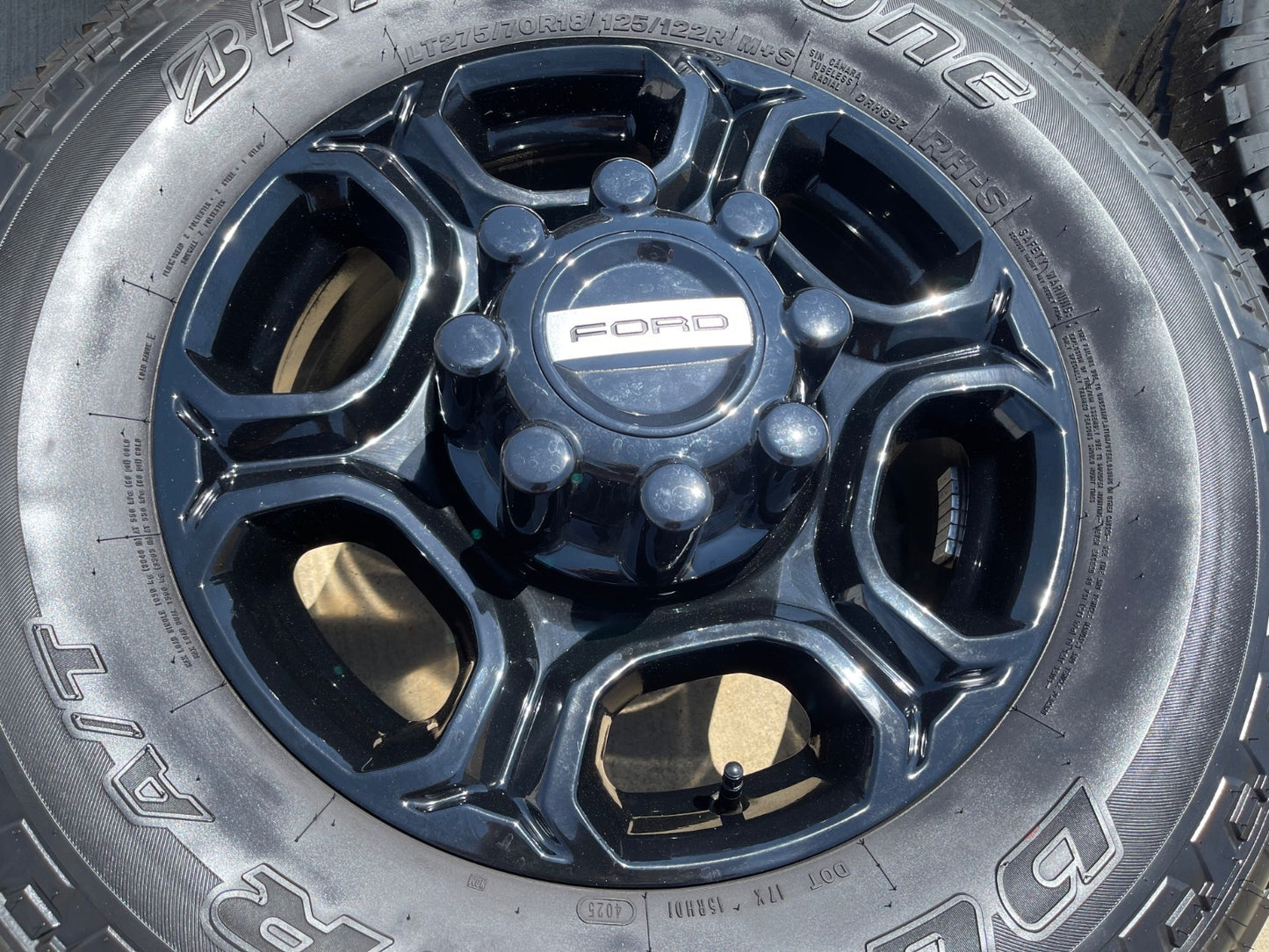 18" Ford F-250 F-350 Lariat FX-4 OEM 10479 wheels rims SET 2024 2025 2026 2027