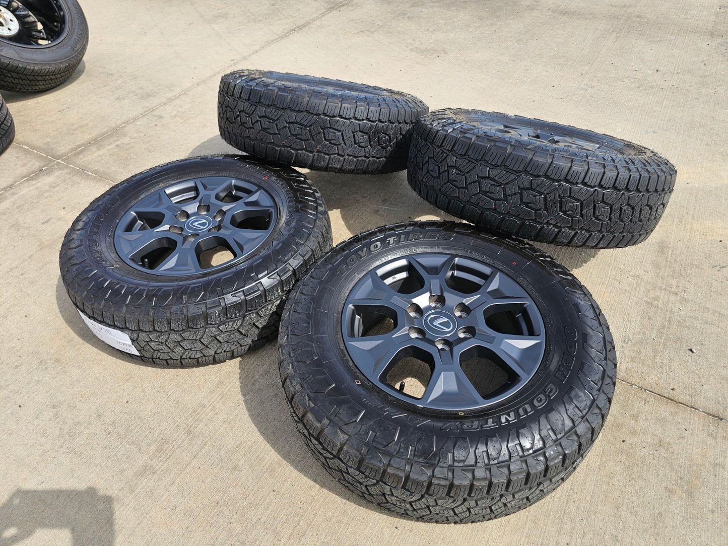 18" Toyota Tacoma TRD OEM 10544 wheels rims Land Cruiser Tundra 2025 2026 2027