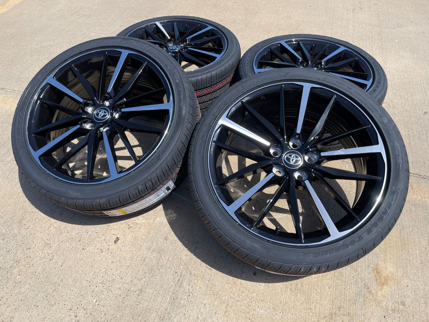 19" Toyota Camry OEM Replica wheels rims 75222 Avalon Lexus 2021 2022 2026 NEW