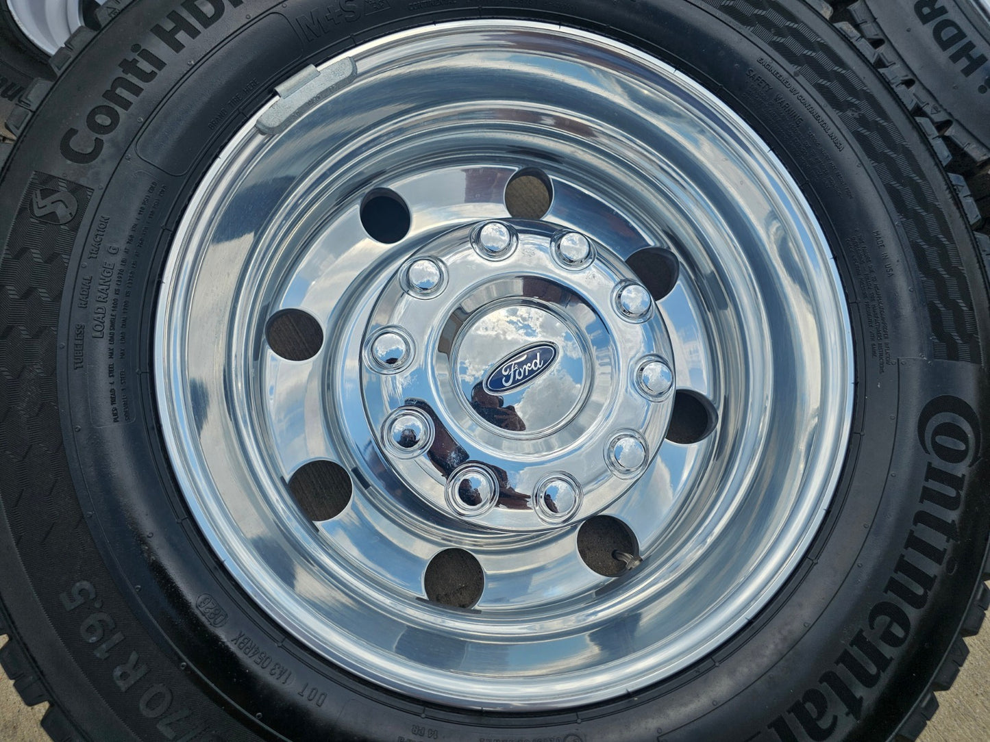 19.5" Ford F-450 Dually F-550 rims wheels RAM 4500 OEM 10x225 2025 2026 2027 NEW