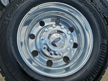 19.5" Ford F-450 Dually F-550 rims wheels RAM 4500 OEM 10x225 2025 2026 2027 NEW