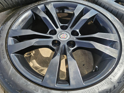 18" Cadillac CTS V wheels rims OEM black 4716 4717 4719 4720 SET CONTINENTAL NEW