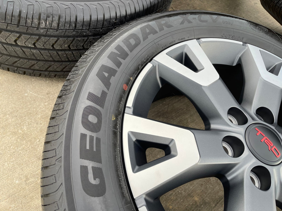 20" Toyota 4Runner TRD OEM 94198 wheels rims Tundra Sequoia 2025 2026 2027 NEW