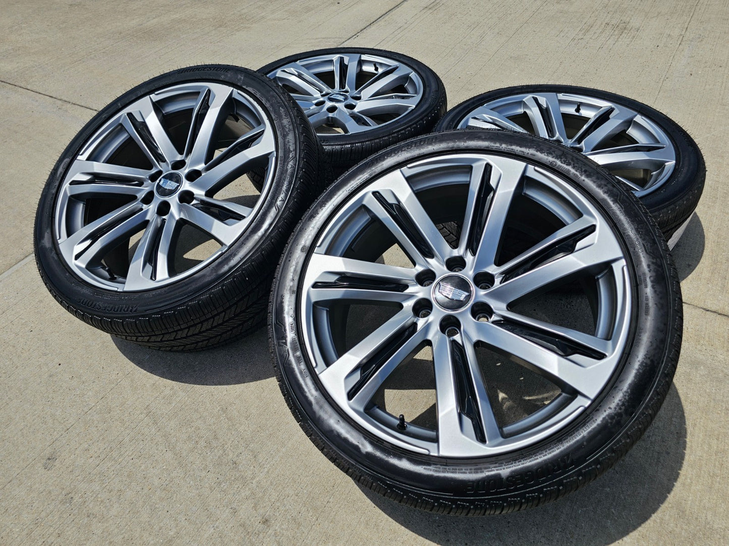 24" Cadillac Escalade V OEM wheels rims tires 2022 2023 2024 2025 2026 NEW