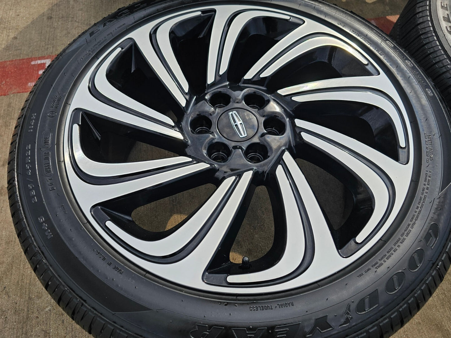 22" Lincoln Navigator OEM rims wheels 10497 Black Label 2023 2024 2025 2026 NEW