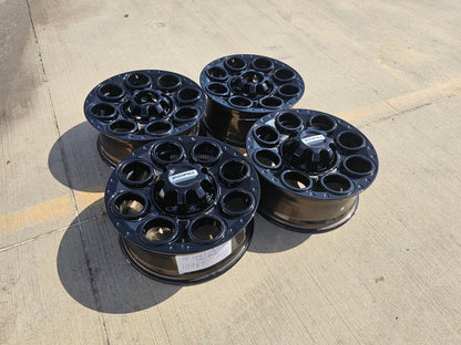 20" Ford F-250 F-350 OEM black Lariat wheels rims 10299 10484 NEW