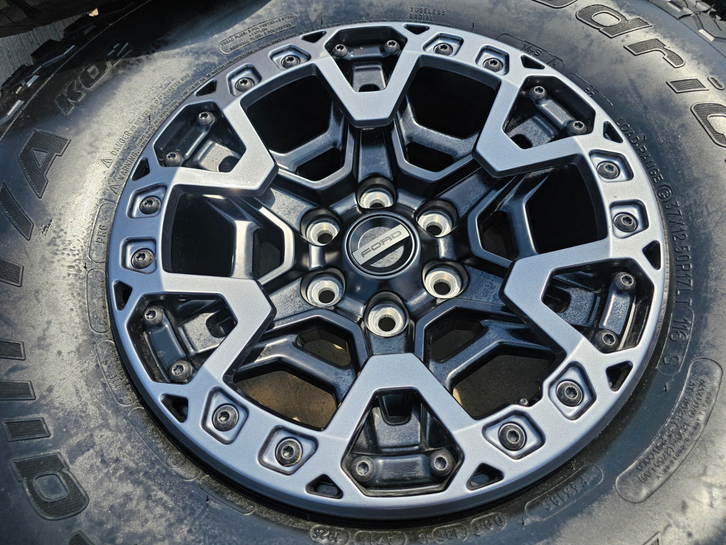 17" Ford F-150 Raptor R OEM BEADLOCK rims wheels 2025 2026 BFG 37" NEW