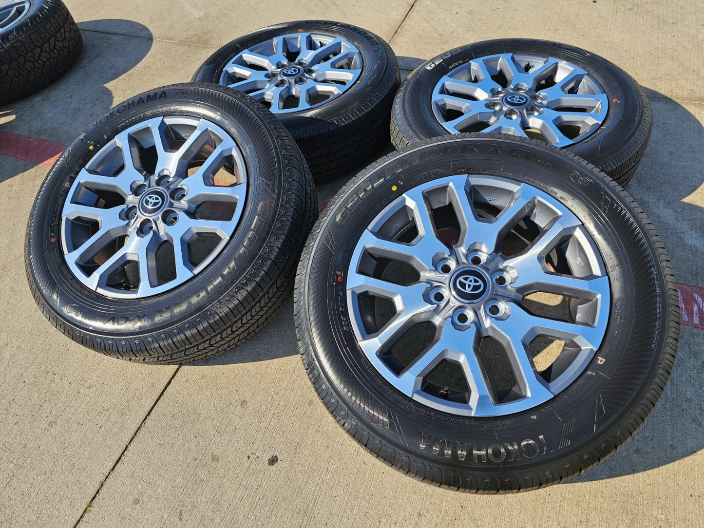 20" Toyota Tundra TSS TRD OEM wheels rims 95359 75277 Sequoia 2024 2025 2026 NEW