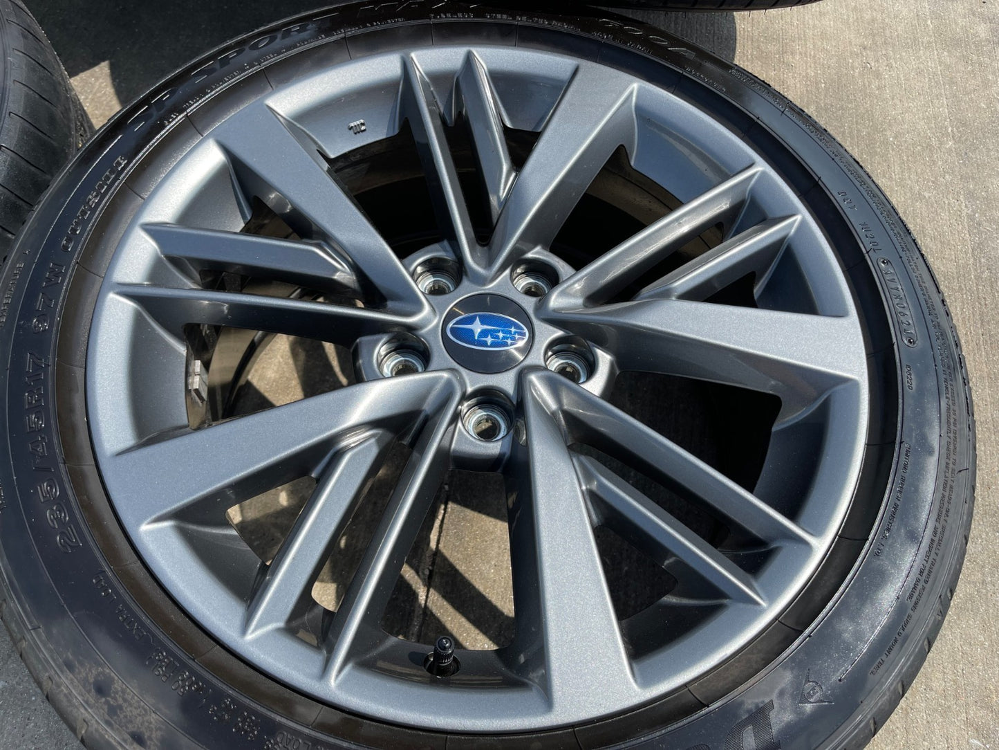 17" Subaru Impreza WRX STI OEM 68895 wheels rims Legacy Forester Outback