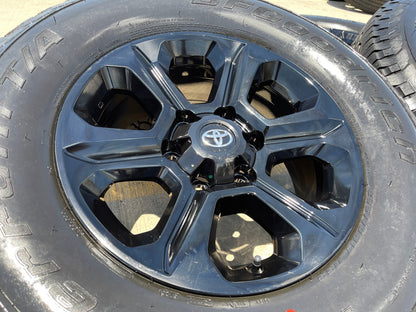 17" 4Runner Toyota Tacoma OEM black wheels rims 75153 FJ 2022 2023 2024 NEW