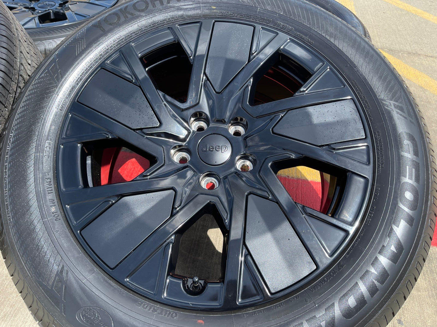 20" Jeep Grand Cherokee L OEM wheels rims Durango SET 2024 2025 2026 2027 NEW
