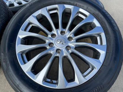 22" Infiniti QX80 QX56 Nissan Titan OEM 62799 73770 wheels rims tires SET