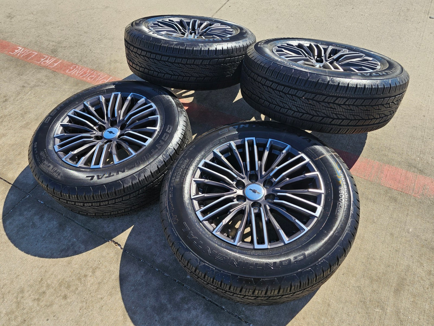 20" Chevy Silverado Tahoe GMC Sierra Yukon OEM wheels rims 2025 2026 2027 NEW