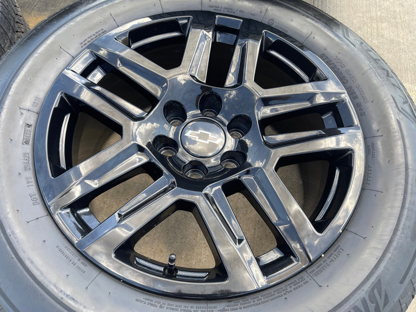 20" Chevy Silverado Tahoe Suburban ZR2 OEM SET wheels rims # 5913 1999-2027