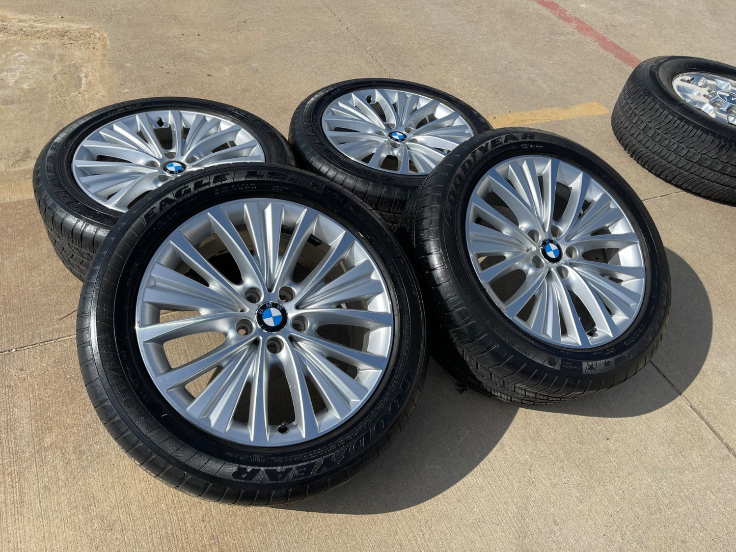 19" BMW OEM X5 86047 Style 448 wheels rims tires SET 2014 2015 2016 2017 2018