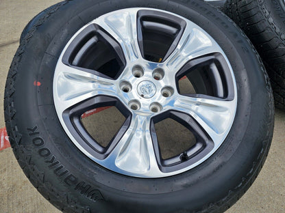 20" Dodge Ram 1500 OEM Laramie wheels rims 2674 tires 2022 2023 2024 2025 NEW