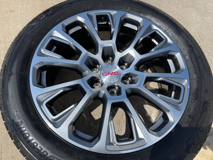22" GMC Yukon Sierra DENALI wheel rim Tahoe (1) OEM RIM# 87835100 FITS 2005-2027
