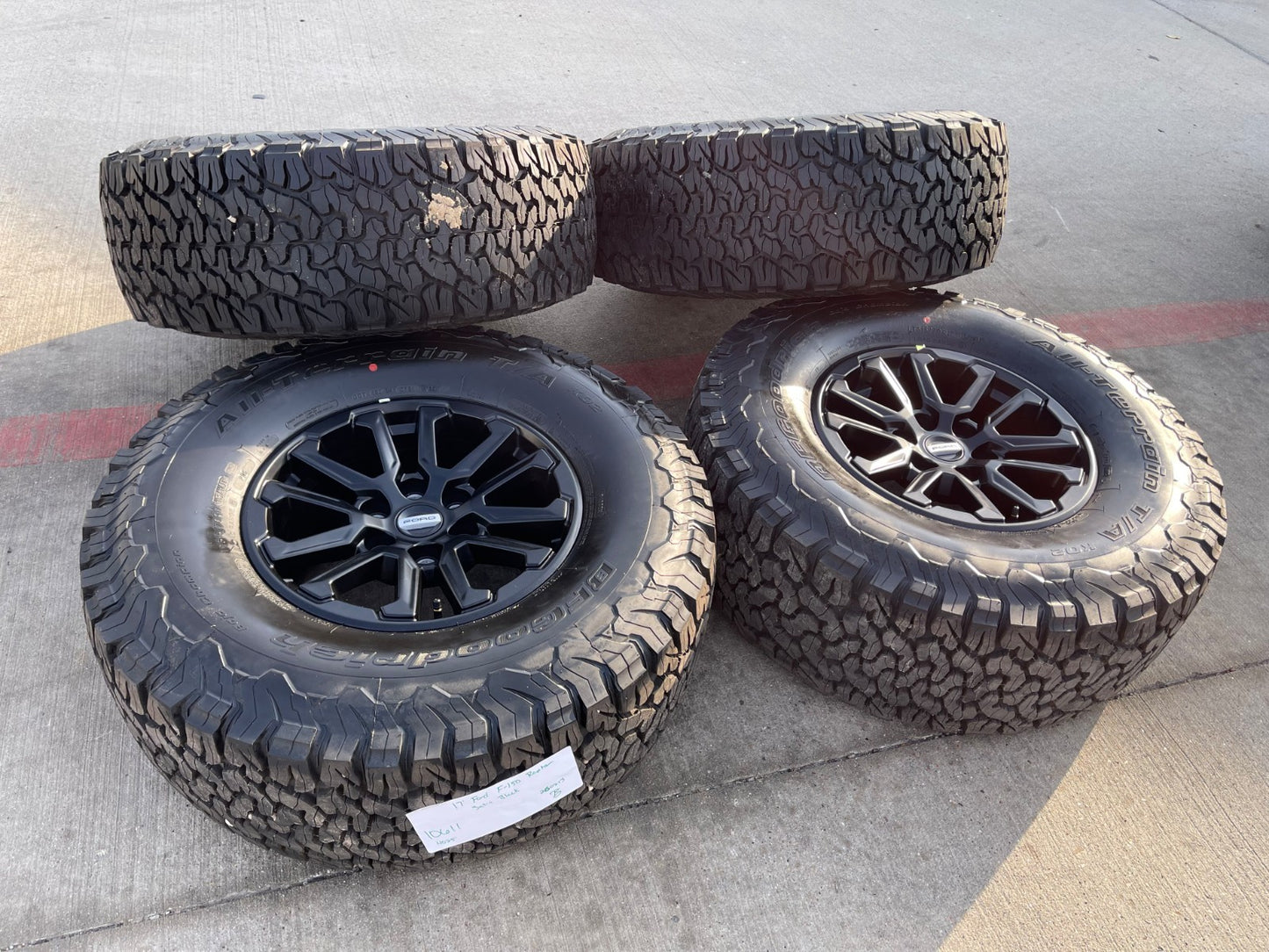 17" Ford F-150 Raptor OEM 10611 rims wheels Bronco 2024 2025 2026 NEW BFG 35"