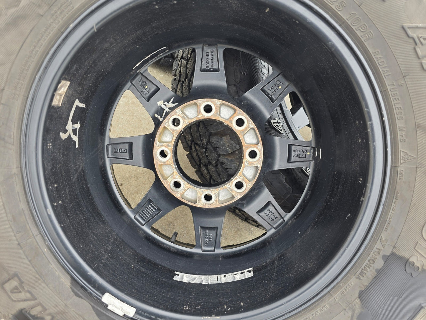 18x9 18" VOXX GFX TR12 wheels rims 8x165 8x6.5 Chevy GMC Ram 2500 3500