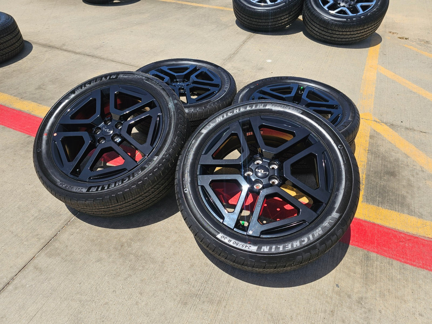 20" Kia Telluride X-PRO OEM 74721 wheels rims Sorento Sedona SET 2026 2027 NEW
