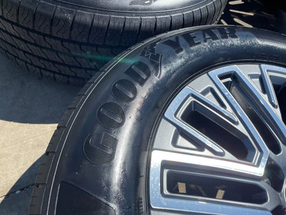 20" Ford F-150 LARIAT OEM rims wheels Expedition SET GOODYEAR 2027 NEW