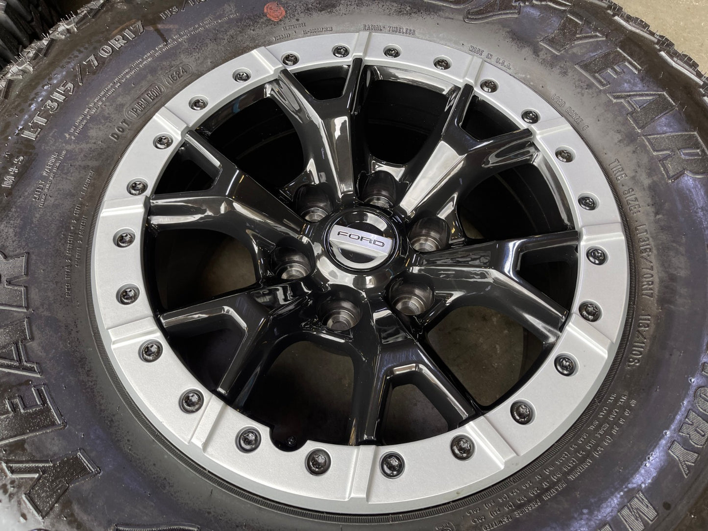 17" Ford F-150 Raptor Bronco R OEM Replica BEADLOCK 10460 rims wheels tires 35"