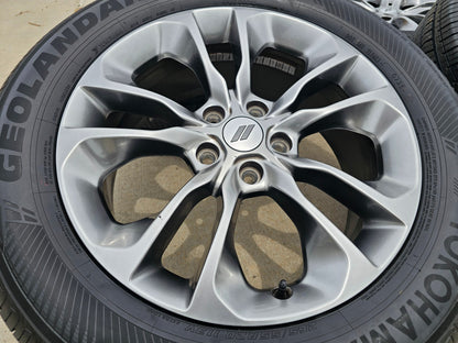 20" Jeep Grand Cherokee L OEM 2659 2660 wheels rims tires YOKOHAMA SET
