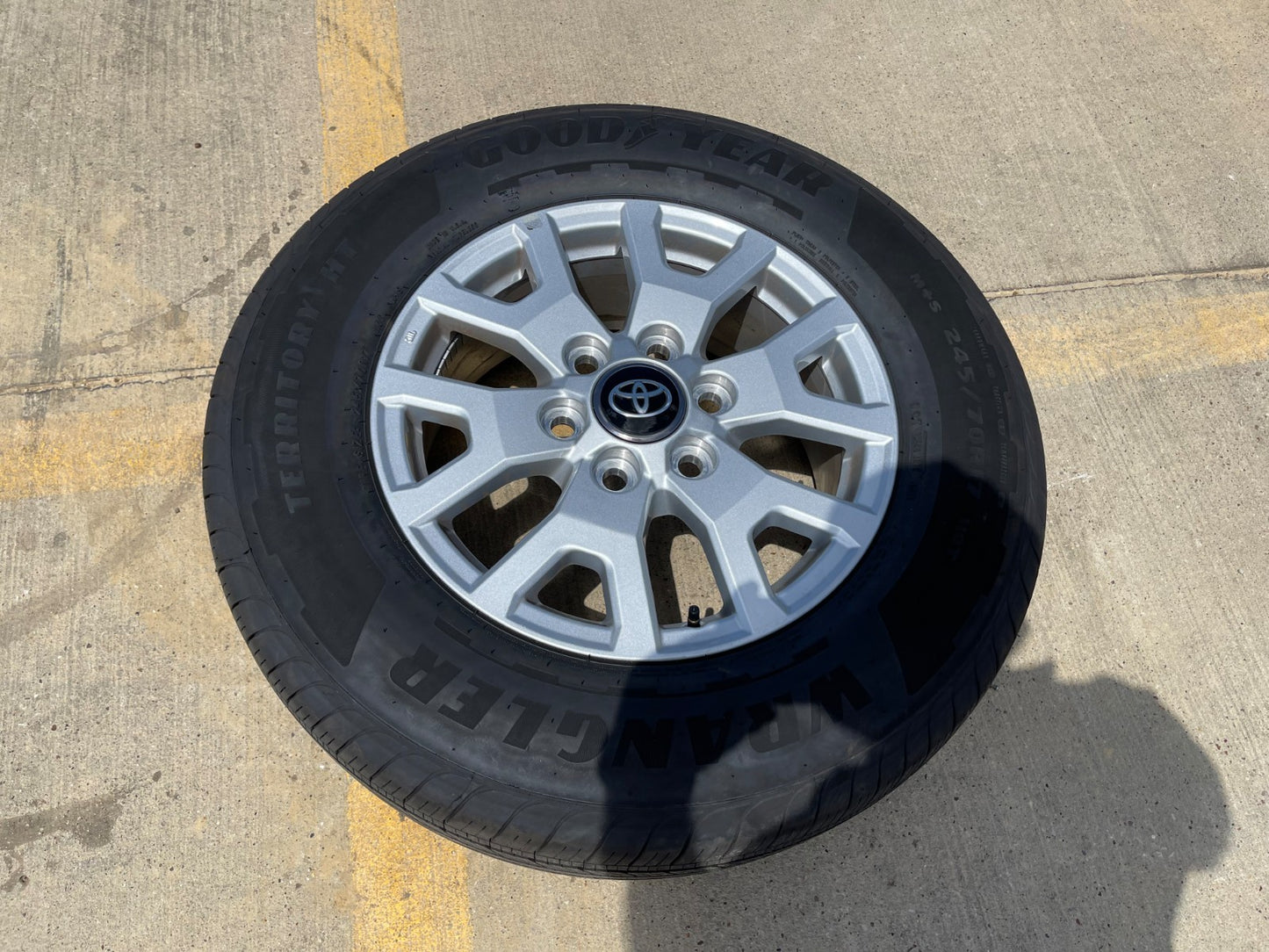 17" Toyota Tacoma 4Runner TRD OEM 10637 94254 wheel rim single 2025 2026 NEW