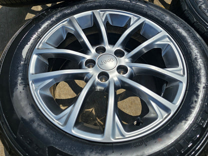 17" Jeep Cherokee wheels OEM rims Compass Renegade 9201 tires