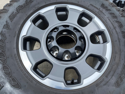 18" Ford F-250 F-350 OEM TREMOR rims wheels 10482 tires DURATRAC R/T 35"