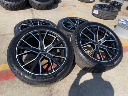 22" Audi RSQ7 OEM wheels rims SQ7 Q7 SQ8 Q8 RSQ8 59065 tires CONTINENTAL