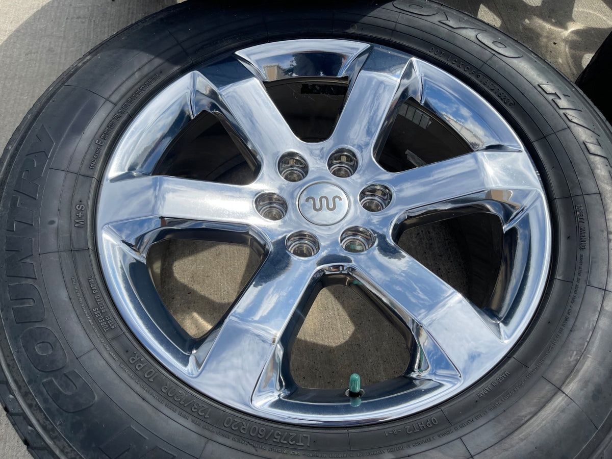 20" Ford F-150 OEM rims wheels CHROME 10347 Expedition SET