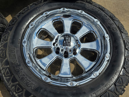 20x9 20" XD Series XD799 Ford F-250 F-350 rims wheels 8x170 -12 35"