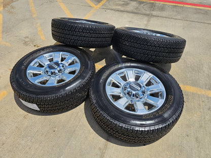 20" Ford F-250 F-350 Platinum OEM rims wheels 10103 tires MICHELIN A/T2