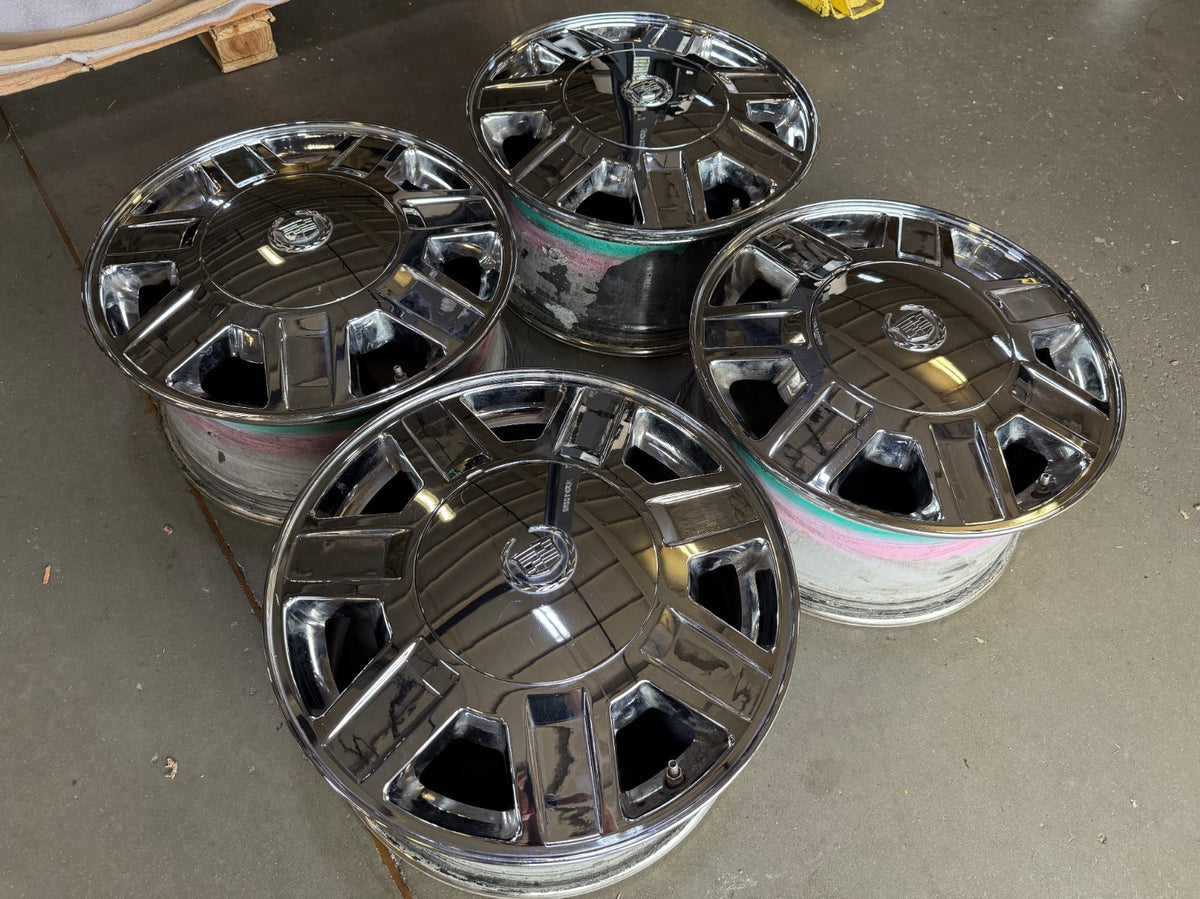 17" Cadillac DTS OEM 4603 4613 wheels rims Hearse Limousine CHROME SET