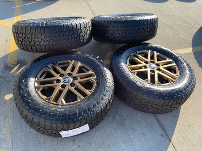 18" Toyota Tundra TRD OEM wheels rims 75281 Sequoia LX600 2025 2026 NEW FALKEN