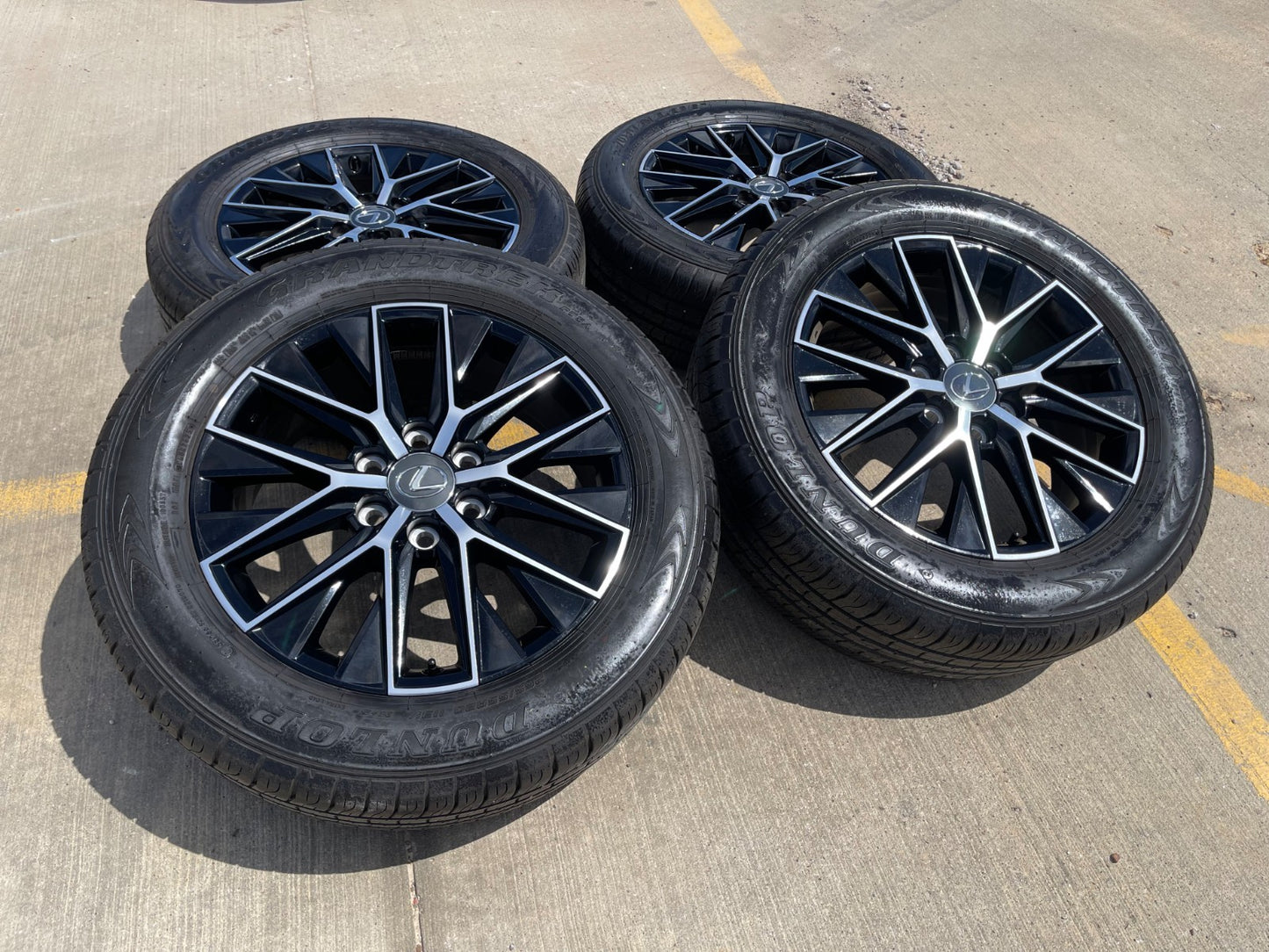 20" Toyota Land Cruiser Tundra OEM wheels rims 10545 Lexus GX550 LX600 SET