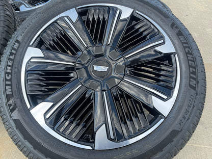 24" Cadillac Escalade IQ EV OEM 4893 wheels rims Hummer 2025 2026 2027 SET NEW