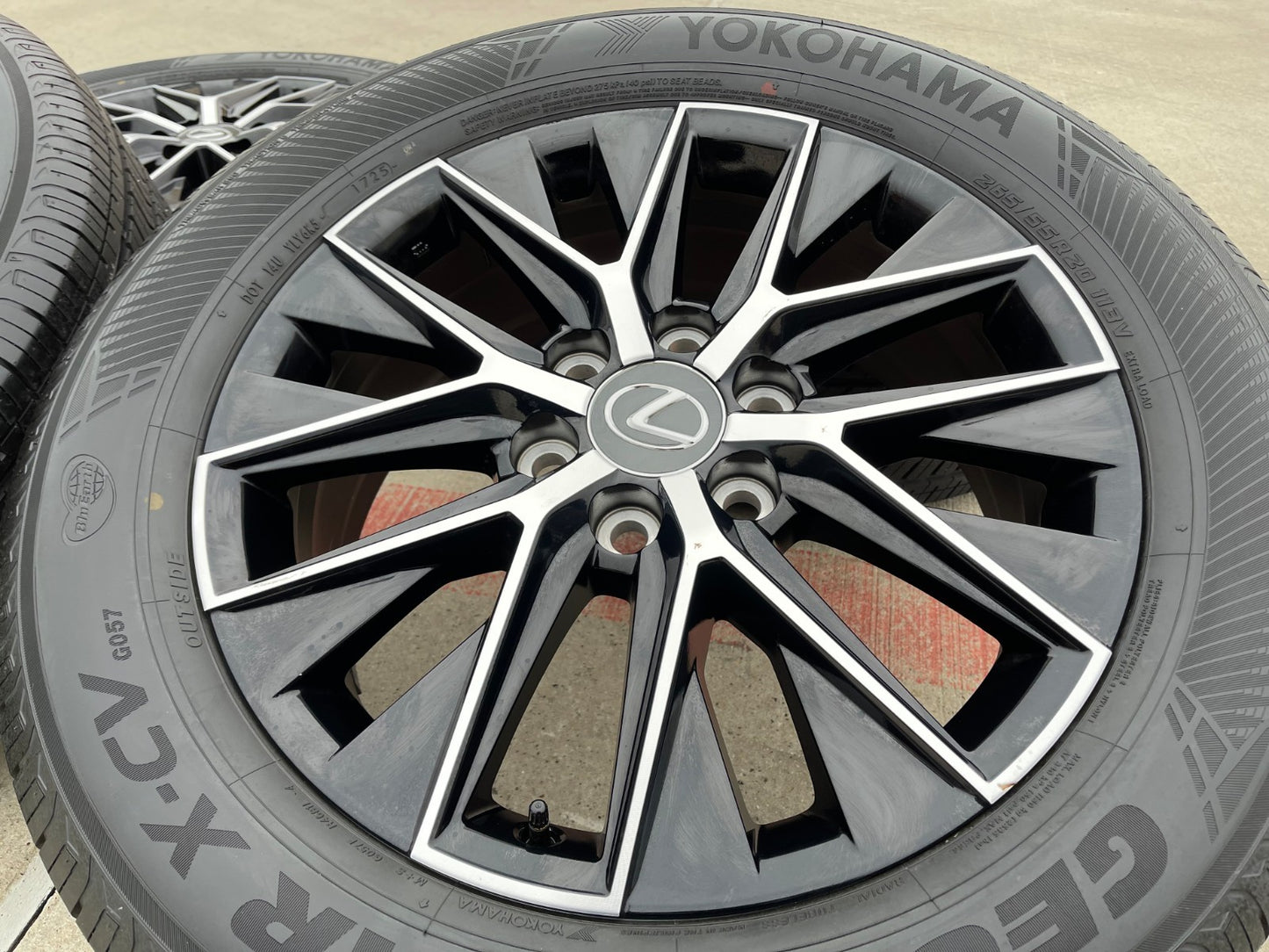 20" Toyota Land Cruiser Tundra OEM wheels rims 10545 Lexus GX550 LX600 tires NEW